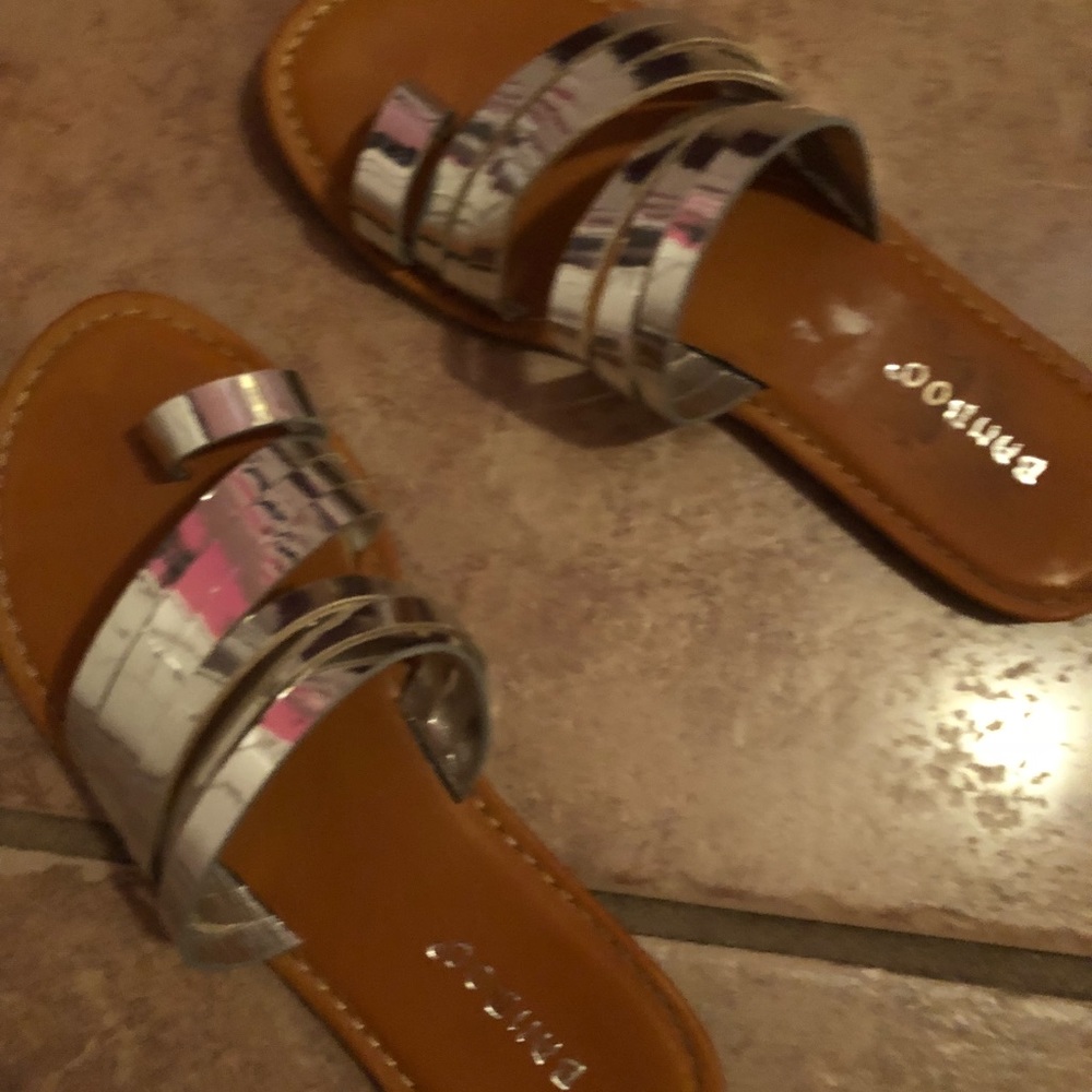 Cute bamboo sandals